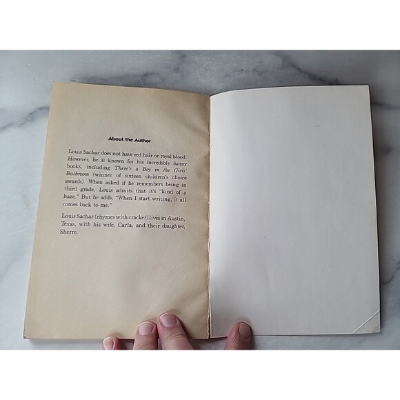 Marvin Redpost: Kidnapped At Birth? By Louis Sachar Paperback - Picture 8 of 10